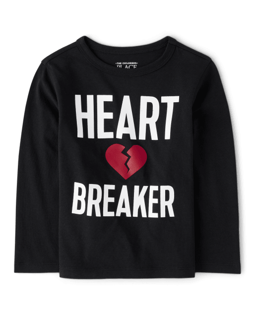 Baby And Toddler Boys Heartbreaker Graphic Tee