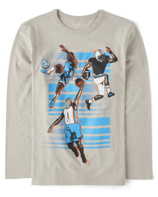 Boys Athlete Graphic Tee