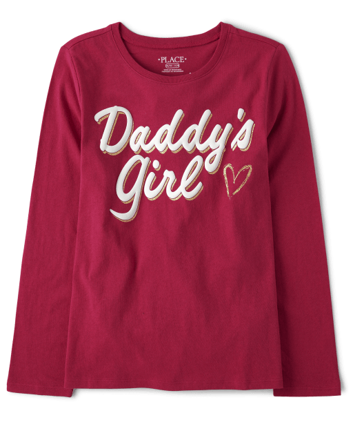 Girls Daddy's Girl Graphic Tee