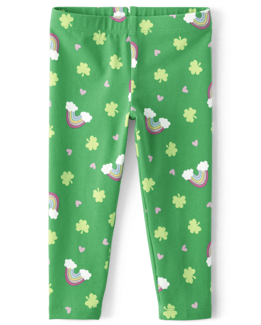 Leggings para niñas pequeñas del Día de San Patricio
