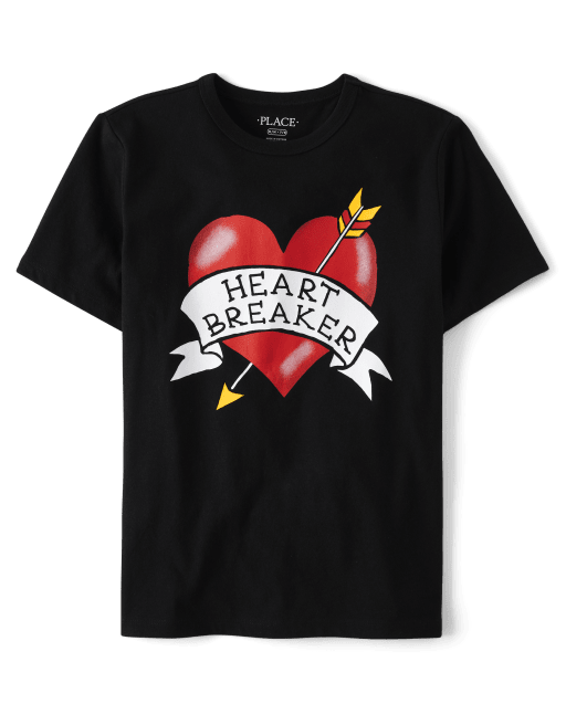 Boys Valentine's Day Heartbreaker Graphic Tee