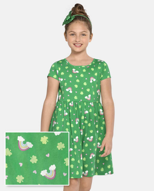Girls St. Patrick's Day Everyday Dress