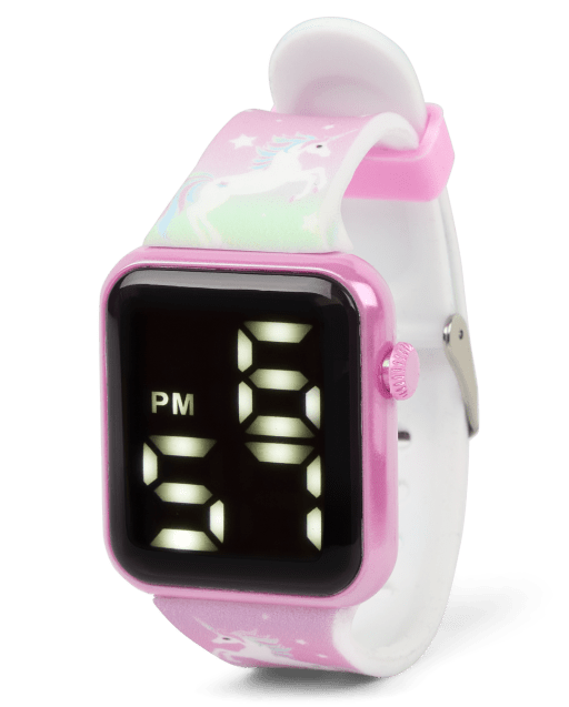 Girls Unicorn Digital Watch