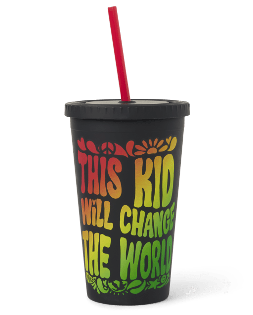 Vaso unisex para niños Cambia el mundo