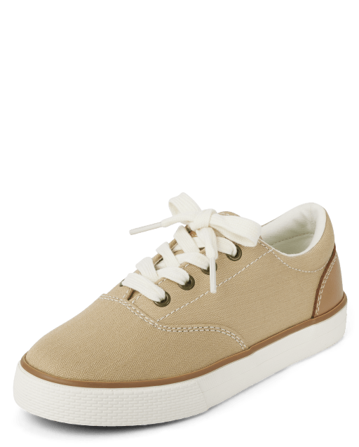 Boys Canvas Low Top Sneakers