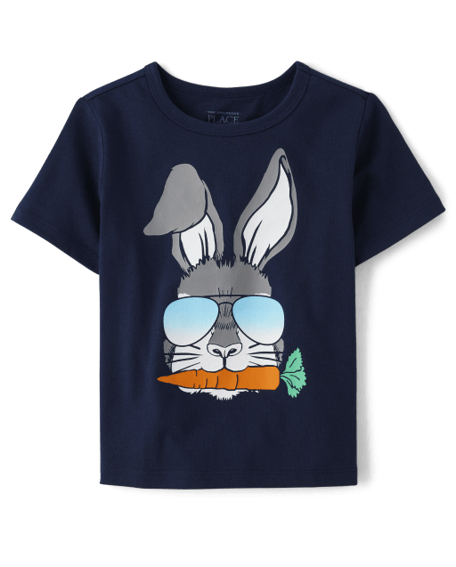 Baby And Toddler Boys Easter Bunny Graphic Tee
