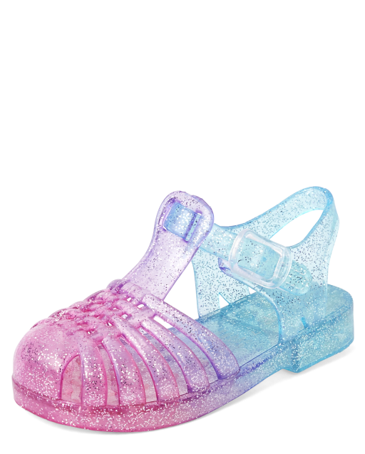 Toddler Girls Glitter Jelly Sandals