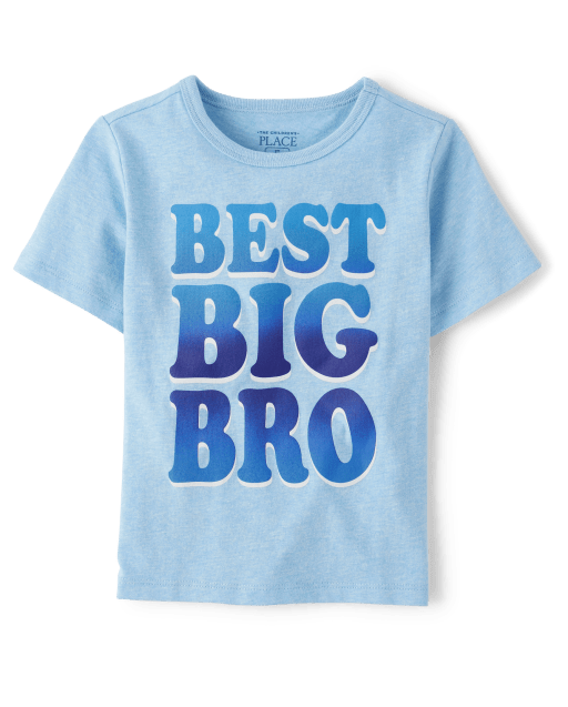 Camiseta con gráfico Big Bro para bebés y niños pequeños