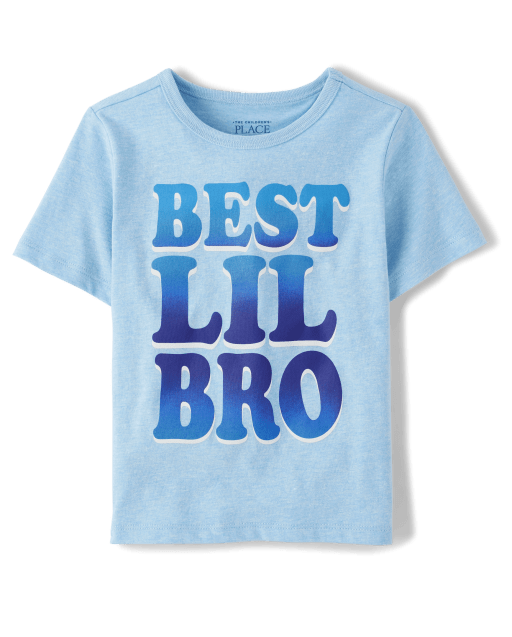 Camiseta con gráfico Lil Bro para bebés y niños pequeños