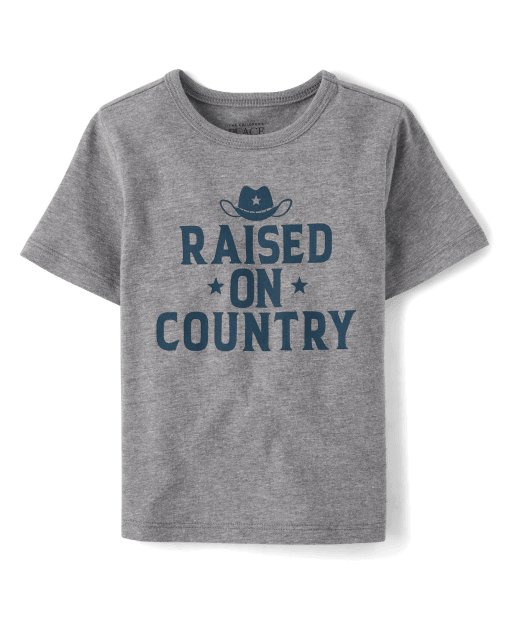 Baby And Toddler Boys Country Graphic Tee