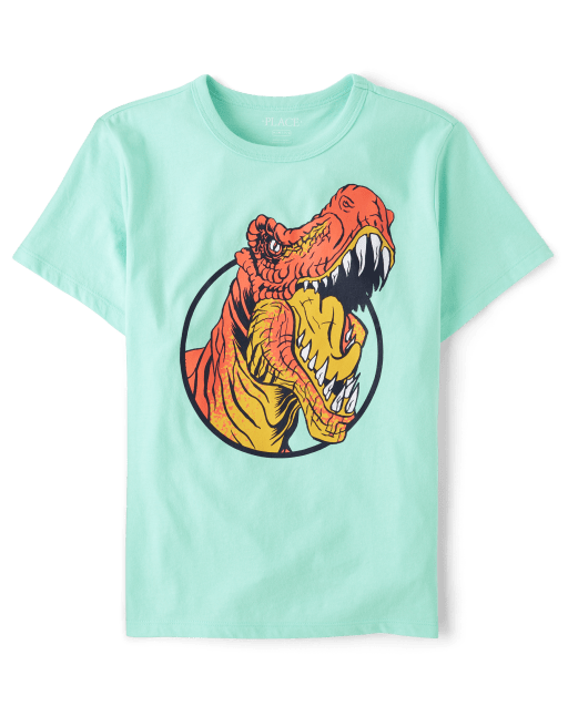 Boys Dino Shirts & Shark Graphic Tees | The Children's Place