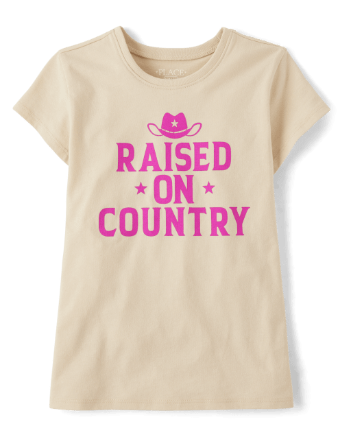 Girls Country Graphic Tee