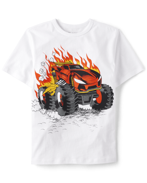 Boys Monster Truck Graphic Tee