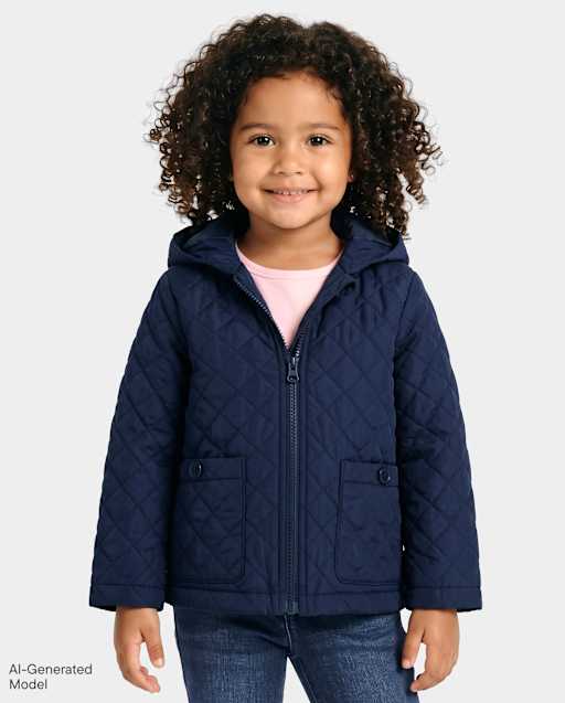 Toddler Girls Quilted Jacket
