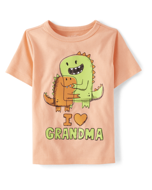 Busy Day With My Grandma - Boy or Girl short sleeve Graphic T-Shirt