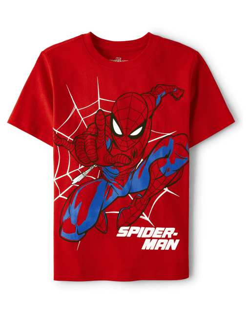 Boys Spiderman Graphic Tee