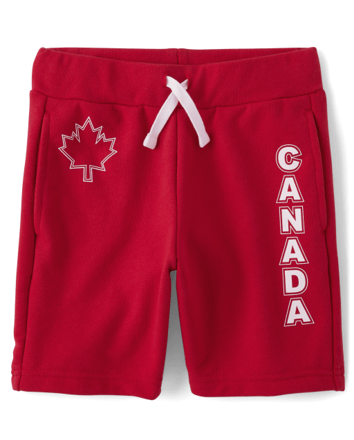 Short en tissu bouclette pour garçons Canada