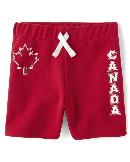 Toddler Boys Canada French Terry Shorts