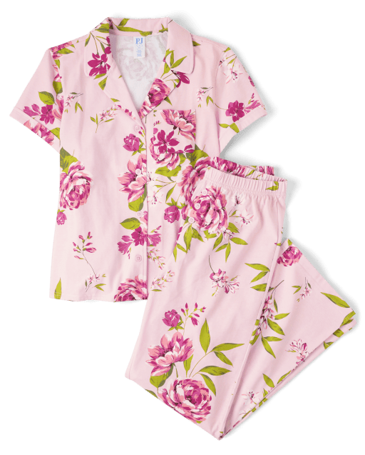 Womens Mommy And Me Floral Pajamas