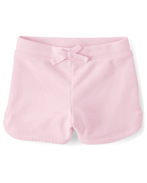 Toddler Girls French Terry Dolphin Shorts