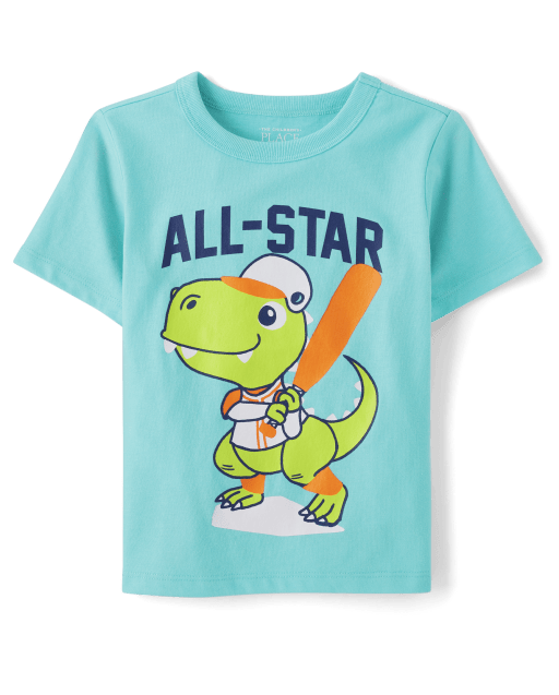 Baby And Toddler Boys Dino All-Star Graphic Tee