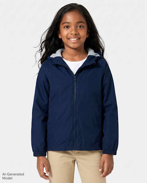 Veste coupe-vent pour filles