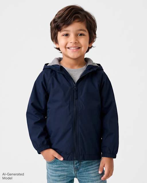 Chaqueta cortavientos para bebés y niños pequeños