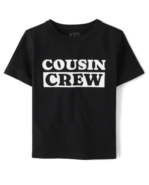 Unisex Baby And Toddler Cousin Crew Graphic Tee