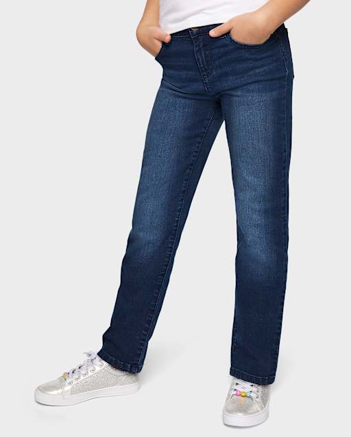 Girls Straight Jeans