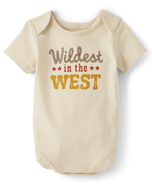 Baby Wildest West Graphic Bodysuit