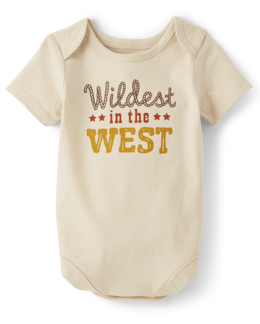 Unisex Baby Wildest West Graphic Bodysuit