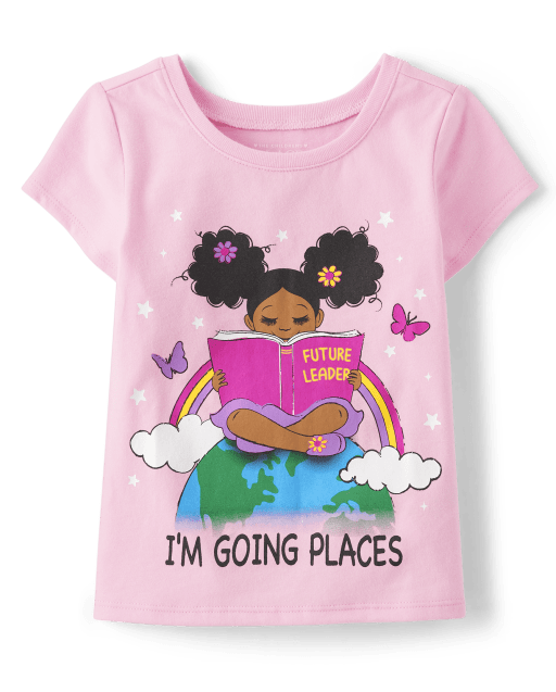 Baby And Toddler Girls Going Places Graphic Tee