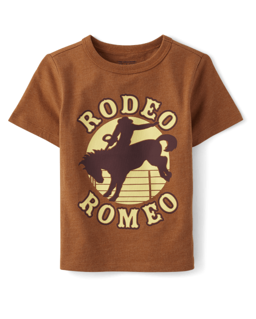 Camiseta con gráfico Rodeo Romeo para bebés y niños pequeños