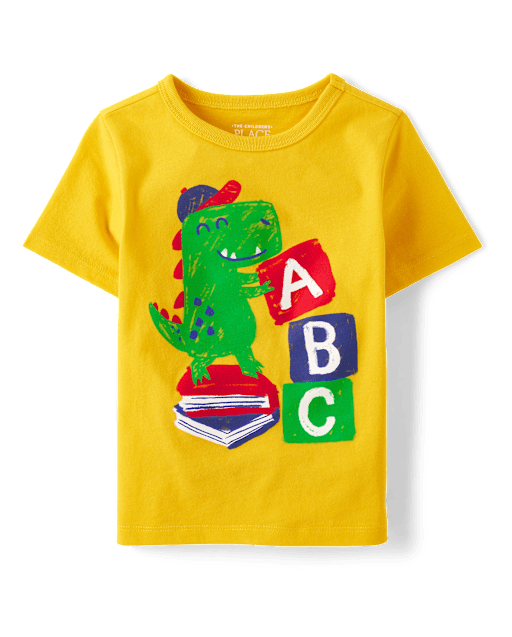 bébé et tout-petit, garçon Dino ABC T-shirt imprimé