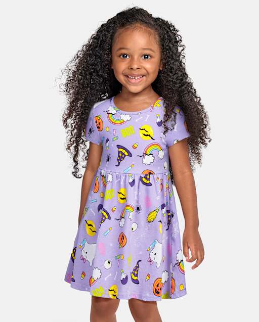 Baby And Toddler Girls Halloween Everyday Dress