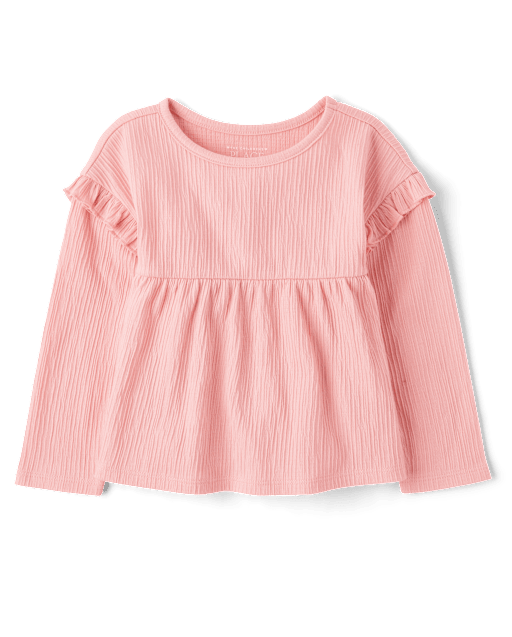 Baby And Toddler Girls Babydoll Top