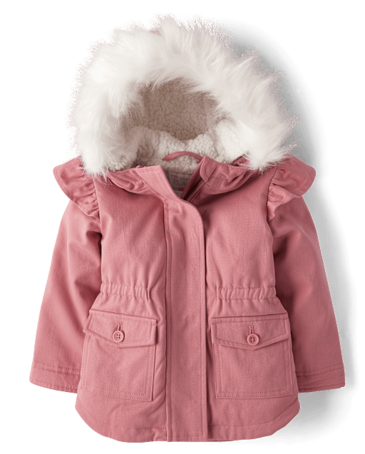 tout-petit, fille Flutter Parka Veste