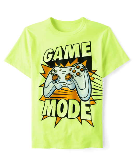 Boys Game Mode Graphic Tee