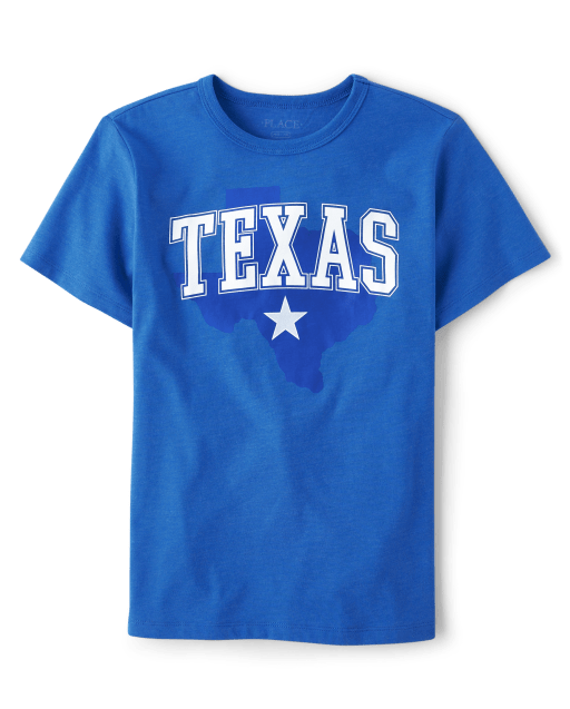 Camisetas estampadas Texas para niño