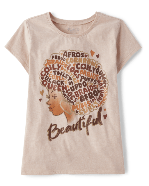 Girls Beautiful Graphic Tee