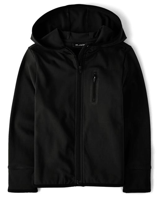 Boys Tech Zip Up Hoodie