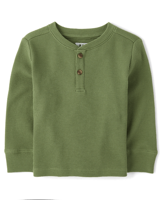 bébé et tout-petit, garçon Isotherme henley Top