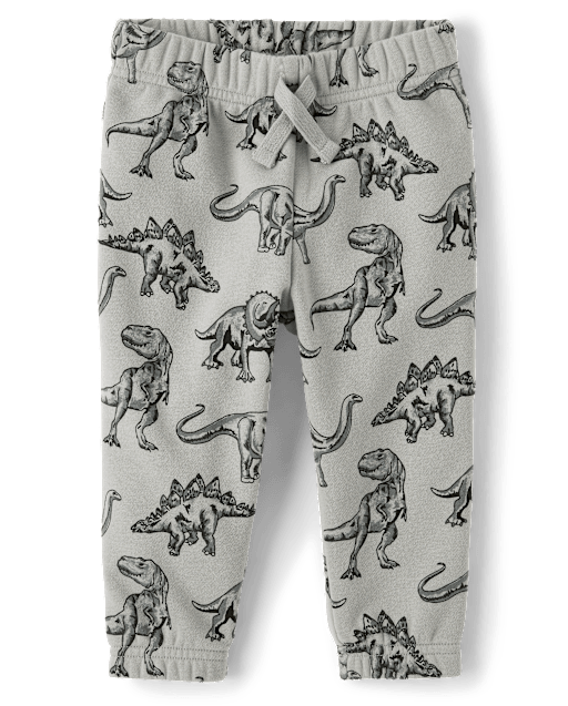 Baby And Toddler Boys Dino Fleece Jogger Pants