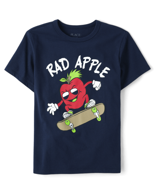 Boys Rad Apple Graphic Tee