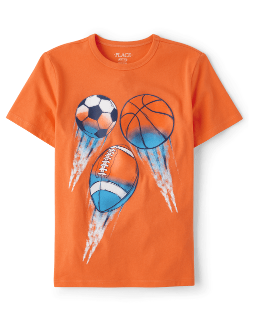Boys Sports Graphic Tee