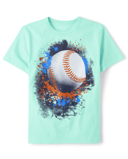 Boys Baseball Graphic Tee