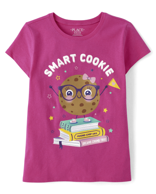 Girls Smart Cookie Graphic Tee