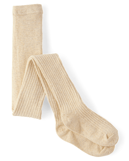 Girls Ribbed Tights