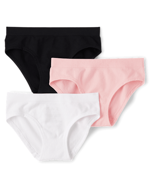 Niña Corbata Dye Seamless Hipster Ropa interior 3-Pack