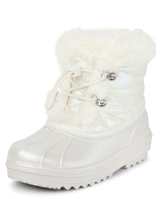 Girls Lace Up All Weather Boots
